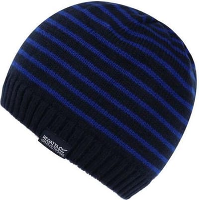Tarley muts voor Kinderen van Regatta, met Fleece gevoerd, gebreide Muts, Marineblauw Blauw