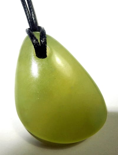 Serpetijn doorboorde hanger