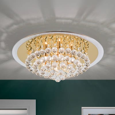 ORION Expressieve kristal-plafondlamp TUILA, 50 cm