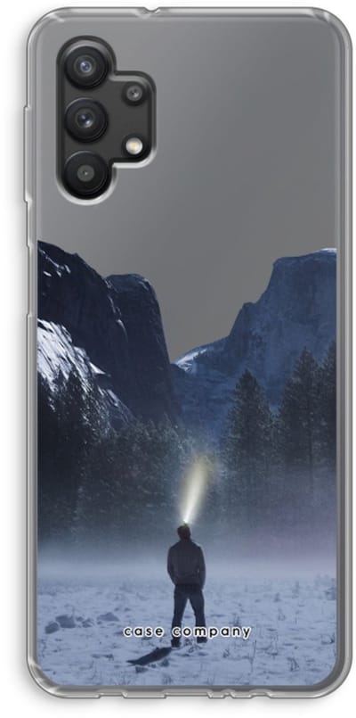 Hoesje geschikt voor Samsung Galaxy A32 5G hoesje - Wanderlust - Soft Cover Telefoonhoesje - Bescherming aan alle Kanten en Schermrand
