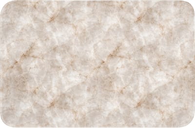 Badmat 60x40 cm - Antislip - Marmer - Patroon - Klassiek - Badmatten voor badkamer - Badkamermat - Douchemat - Badkamer mat