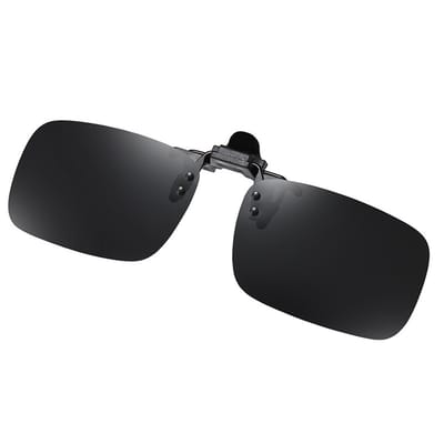 Gepolariseerde Clip-on Zonnebrillen: Ultieme UV400 Bescherming Black+Grey