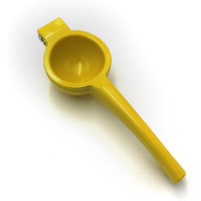 Citroenpers Arbeidsbesparend Eenvoudig te Bedienen Aluminiumlegering Handmatige Perspers voor Fruit Geel yellow