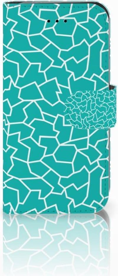 iPhone 7 | 8 | SE (2020) | SE (2022) Hoesje Cracks Blue