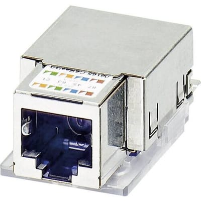 Phoenix Contact 1652936 Sensor/actuator inbouwconnector Bus, inbouw horizontaal Aantal polen (sensoren): 8P8C 1 stuk(s) Piece