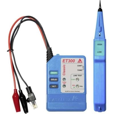 Kurth Electronic KE301 Leidingzoeker Doorgang, Indentificatie, Lijnvolging, Onderbreking