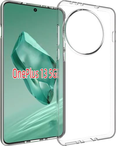 MobyDefend Hoesje - Geschikt voor OnePlus 13 - Transparante TPU Backcover - Volledig Doorzichtig