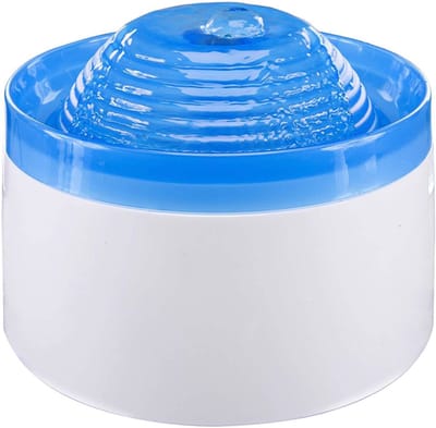 cat/dog clear sprongs pet fountain - waterfontein voor honden en katten - + 2 extra houtskoolcartridges