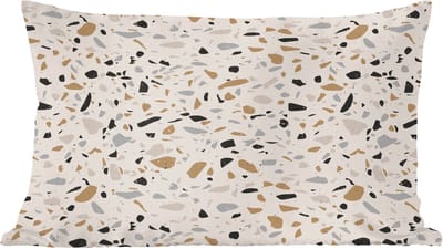 Sierkussens - Kussentjes Woonkamer - 60x40 cm - Terrazzo - Patroon - Staal