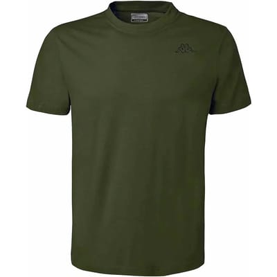 Kappa Cafers Slim T-shirt Met Korte Mouwen Groen M Man