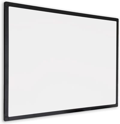 IVOL Whiteboard met zwart frame - Magnetisch - 90x120 cm