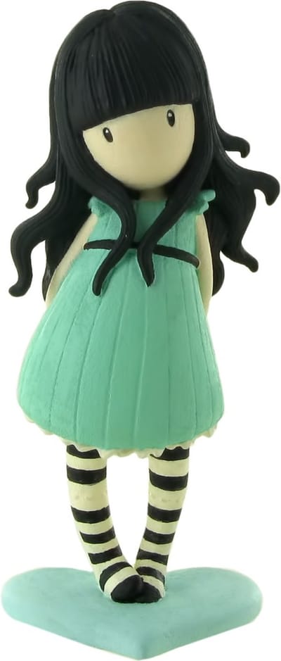 Little foxes - Gorjuss - Speelfiguur - 9cm - I stole your heart - Gorjuss / Ik heb je hart gestolen - Verliefd - Valentijn