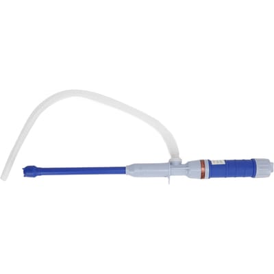 Draagbare Elektrische Pomp Batterijvoeding Sifon Vloeistof Olie Overdrachtspomp voor Automotive Tractor Boot blauw