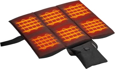 Verwarmd Opvouwbaar Zitkussen Met USB Aansluiting En 3 Warmtestanden Draagbaar Binnen En Buiten Voor Stadion Tuin Binnenplaats Vissen Jagen Evenementen