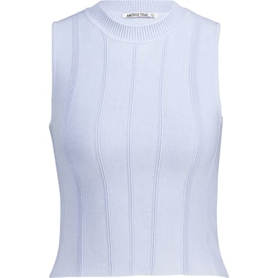 America Today Gigi Babyblue Size: S | Tanks &amp; Camis Outlet | Dames | Blauw