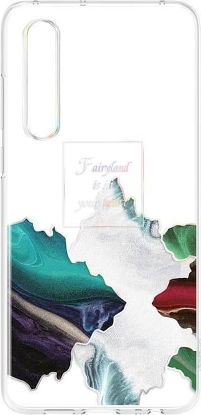 HUAWEI transparante harde hoes voor Huawei P30 - Glacial Fairyland