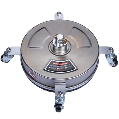 Rosfix T-Racer Borstel Spuitmond - Rvs 32 cm, 275 bar - 1/4"" Snelkoppeling - Geschikt voor Kärcher