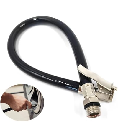 Dailygoods - Flexibele Bandenvulslang voor Motoren en Auto's 37 cm