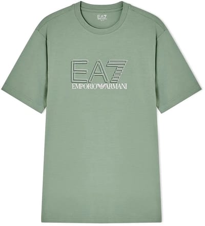 Ea7 Emporio Armani 7m001308_af10373 T-shirt Met Korte Mouwen Groen L Man