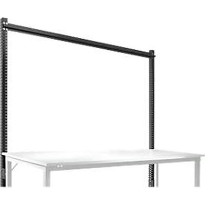 Opbouwframe, Basistafel STANDAARD werktafel-/werkbanksysteem UNIVERSAL/PROFI, 2000 mm, antraciet