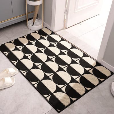 Nieuwe Wabi-Sabi Entree Mat Entree Deurmat Entree Deurmat Home Ingang Deur Antislip Slijtvast Vuil Entree Tapijt 50x80cm