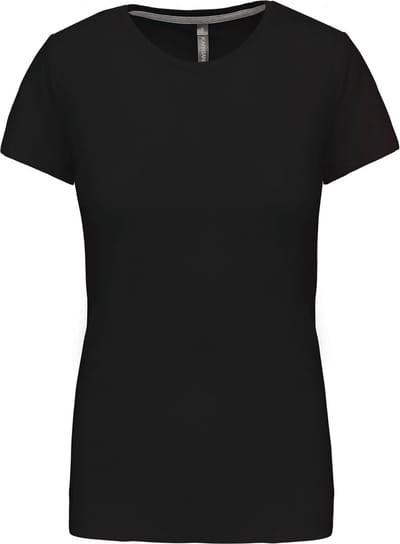 Kariban Dames t-shirt ronde hals korte mouwen K380 - Black - 3XL