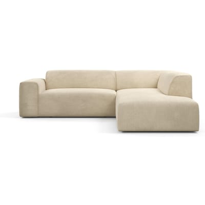 Hoekbank Nina Big rechts ribstof | NADUVI Collection