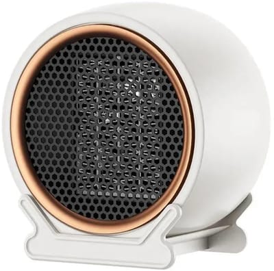 longziming -Verwarming - Elektrische kachel - Tafelventilatorverwarming - 1200 W Met Ptc-Keramische Technologie Voor Snelle Warmte En Constante Warmteproductie - 1 - Draagbaar - Wit