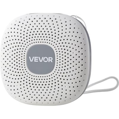 VEVOR Slaaphulpmiddel, White Noise Machine, 21 muzieknummers, 3-in-1 geluidsmachine met White Noise, automatische uitschakeling, zachte ringlamp en geheugenfunctie, ruismaker