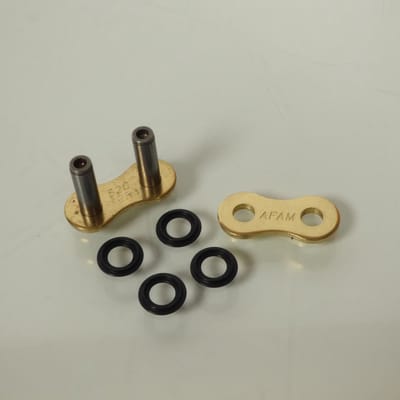 Attache chaine de transmission à river axe creux Afam 520 pour moto MRS A520XRR3-G