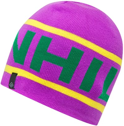 Ronhill | Classic Beanie | Hardloopmuts | Paars/roze/groen/geel | One Size
