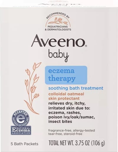 Aveeno - Baby Eczema Therapy Soothing Bath Treatment for Relief of Dry, Itchy and Irritated Skin
