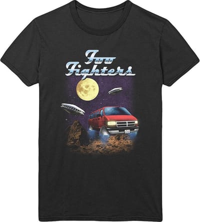 Foo Fighters - Van Tour Heren T-shirt - S - Zwart