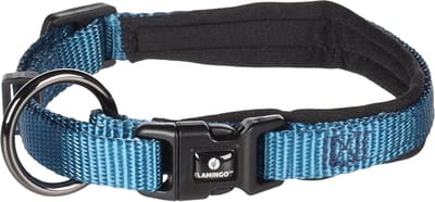 Flamingo Abbi - Halsband Honden - Halsband Abbi Blauw Xxxs 25-30cm 10mm - 1st - 190716 - 1st