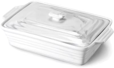 Monarchial Bordenset – Rechthoekige schaal – 2700ML – Marmer Look – Lasagne – Braadslede