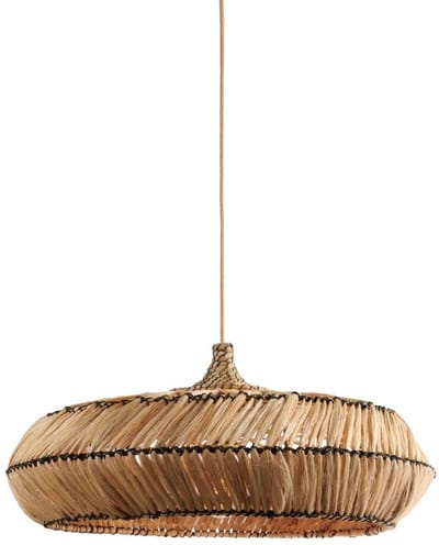 GOOD&MOJO Hanglamp Rinjani - Bruin - Ø60x250cm - Modern - Hanglampen Eetkamer, Slaapkamer, Woonkamer