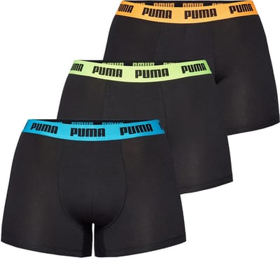 Puma Boxer Boxershorts Heren Alledaagse onderbroeken Broeken, set van 3