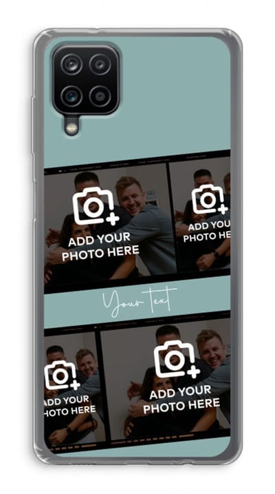 Gepersonaliseerd - Case Company® - Hoesje geschikt voor Samsung Galaxy A12 hoesje - Filmrol N°2 - Soft Cover Telefoonhoesje - Bescherming aan alle Kanten en Schermrand
