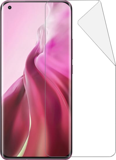 Screenprotector - Folie - Geschikt voor Xiaomi Mi 11 - Ultra Clear - Bescherm Folie - Soft TPU Touch - Screen Protector - Telefoon Cover