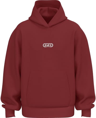 Jako Wardrobe Sweater Met Kap Heren - Robijnrood | Maat: S
