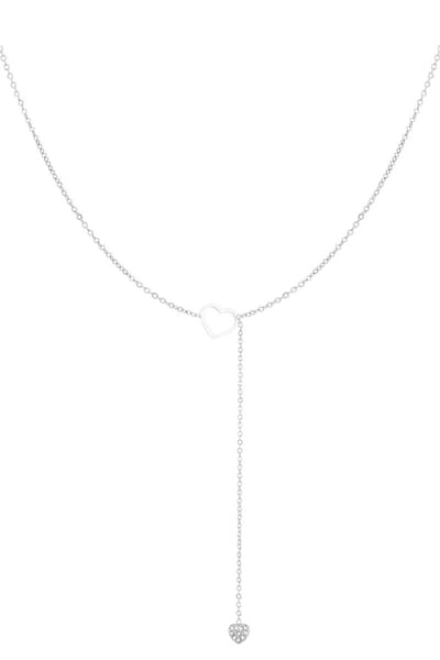Ketting cherised treasure zilver ( stainless steel)