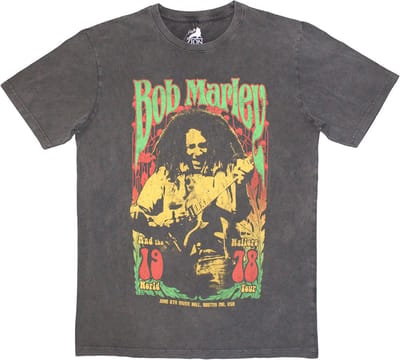 Bob Marley - 1978 Heren T-shirt - S - Grijs