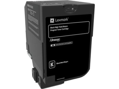 Lexmark 84C2HK0 toner cartridge zwart extra hoge capaciteit (origineel)