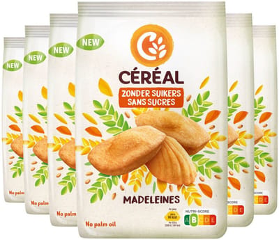 Céréal Madeleines - 6 x 150 gr - Voordeelverpakking