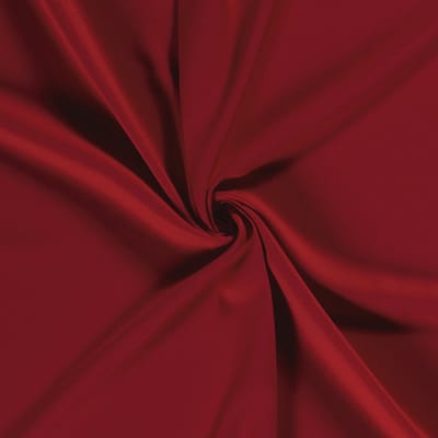 Naaistof Burlington (Texture, Bi-Stretch, Terlenka) - 100% Polyester - Rood - 100cm lang bij 147cm breed - 1 meter