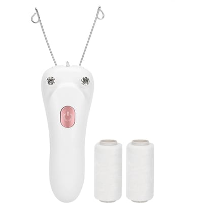 USB Opladen Elektrische Katoendraad Epilator Gezicht Lichaam Haarverwijderingsmachine ApparaatRoze roze