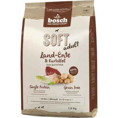 Voer BOSCH Tiernahrung Volwassen Eend Aardappelen 2,5 kg