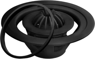 Gestoomde broodjesmachine - Deegvorm - Broodjes Maken - Met leersnijder - 18x9cm - Zwart