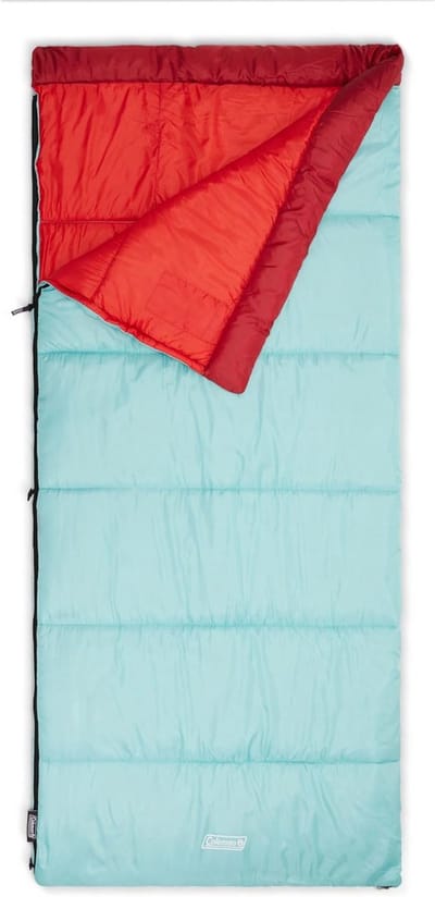 Slaapzak van 100% gerecycled materiaal voor koel weer, perfecte campingslaapzak voor volwassenen