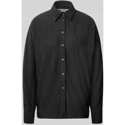 relaxed fit blouse met structuurpatroon